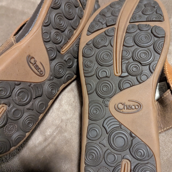 Chaco Brown Leather Sandals - Picture 3 of 3